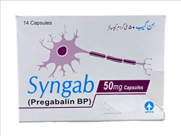 Picture of Syngab 50mg Cap 7x2s